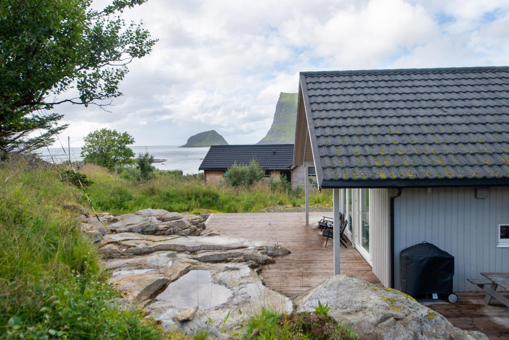 Haukland Beach Panorama Offersoya Экстерьер фото