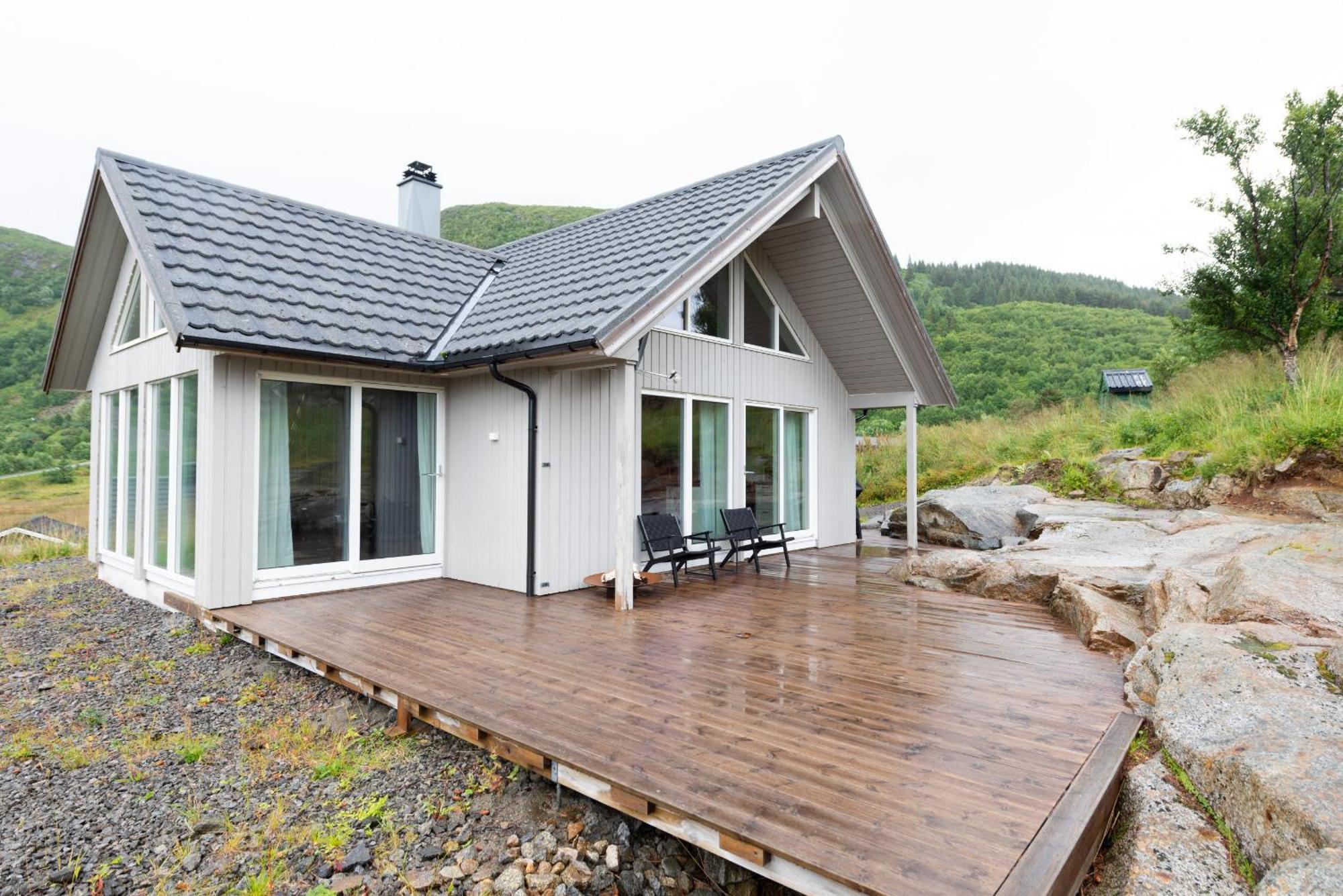 Haukland Beach Panorama Offersoya Экстерьер фото