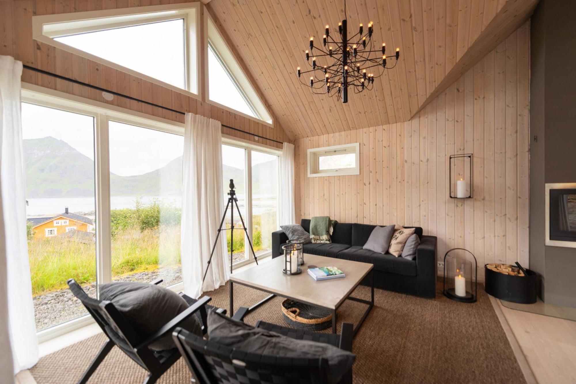 Haukland Beach Panorama Offersoya Экстерьер фото