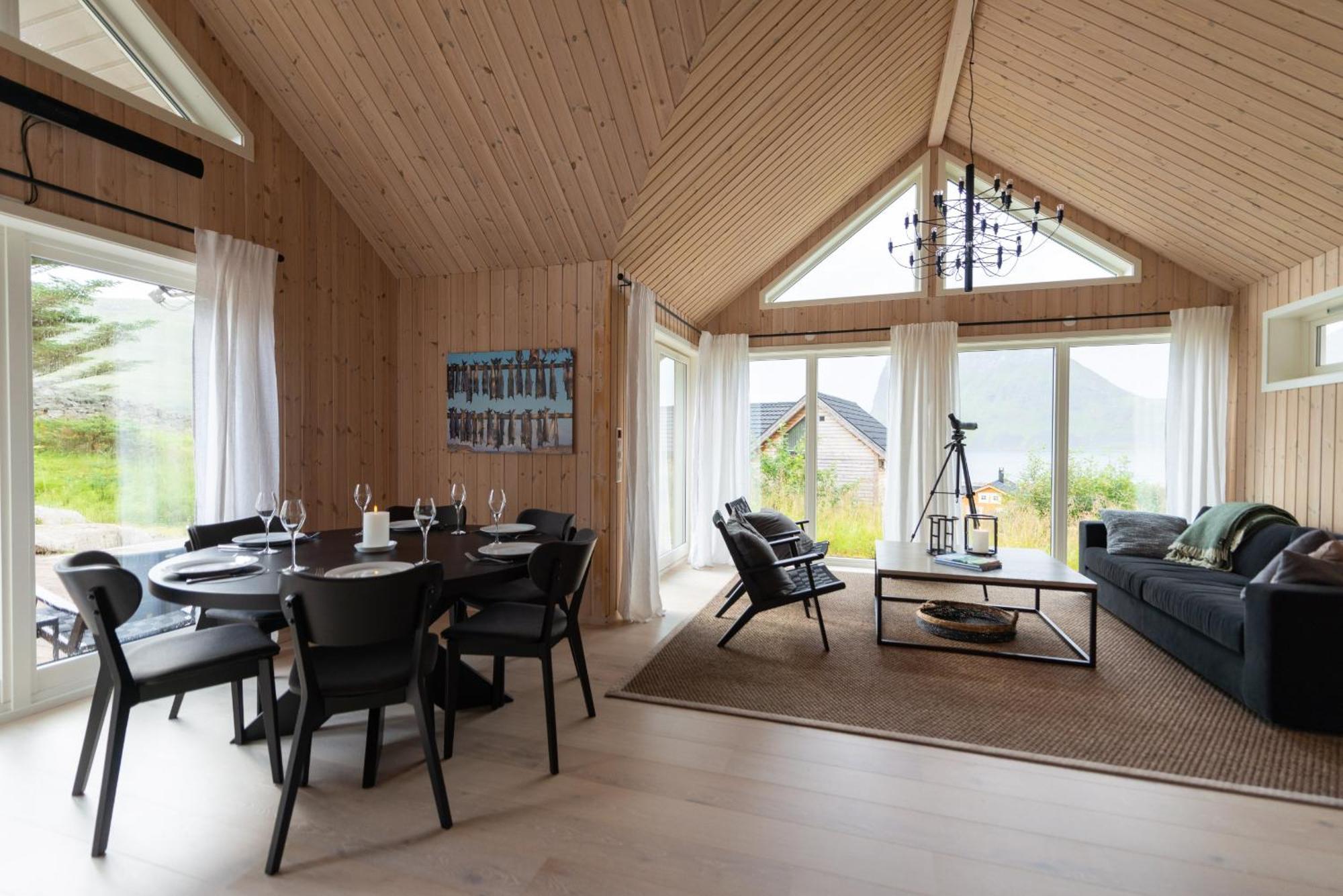 Haukland Beach Panorama Offersoya Экстерьер фото
