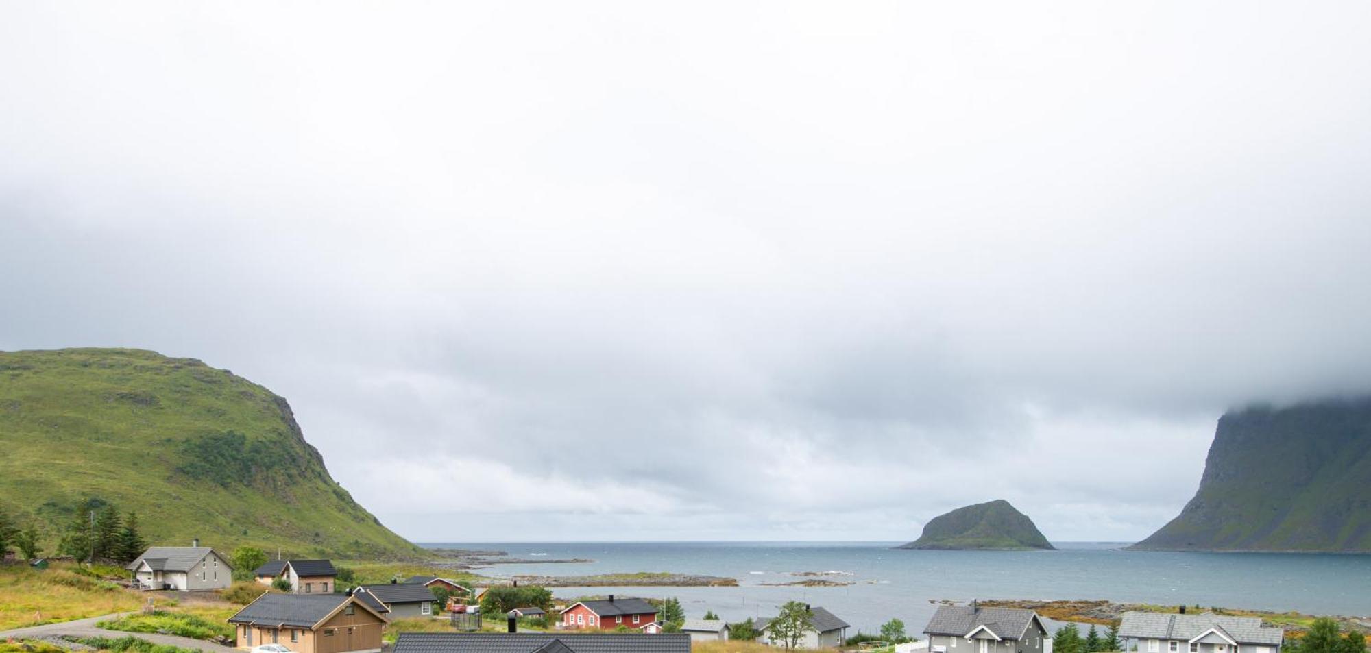 Haukland Beach Panorama Offersoya Экстерьер фото
