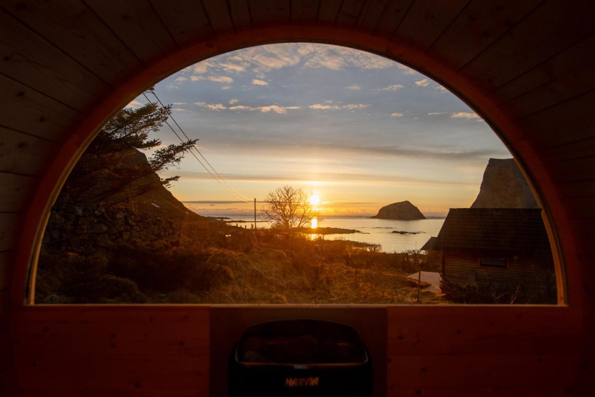 Haukland Beach Panorama Offersoya Экстерьер фото