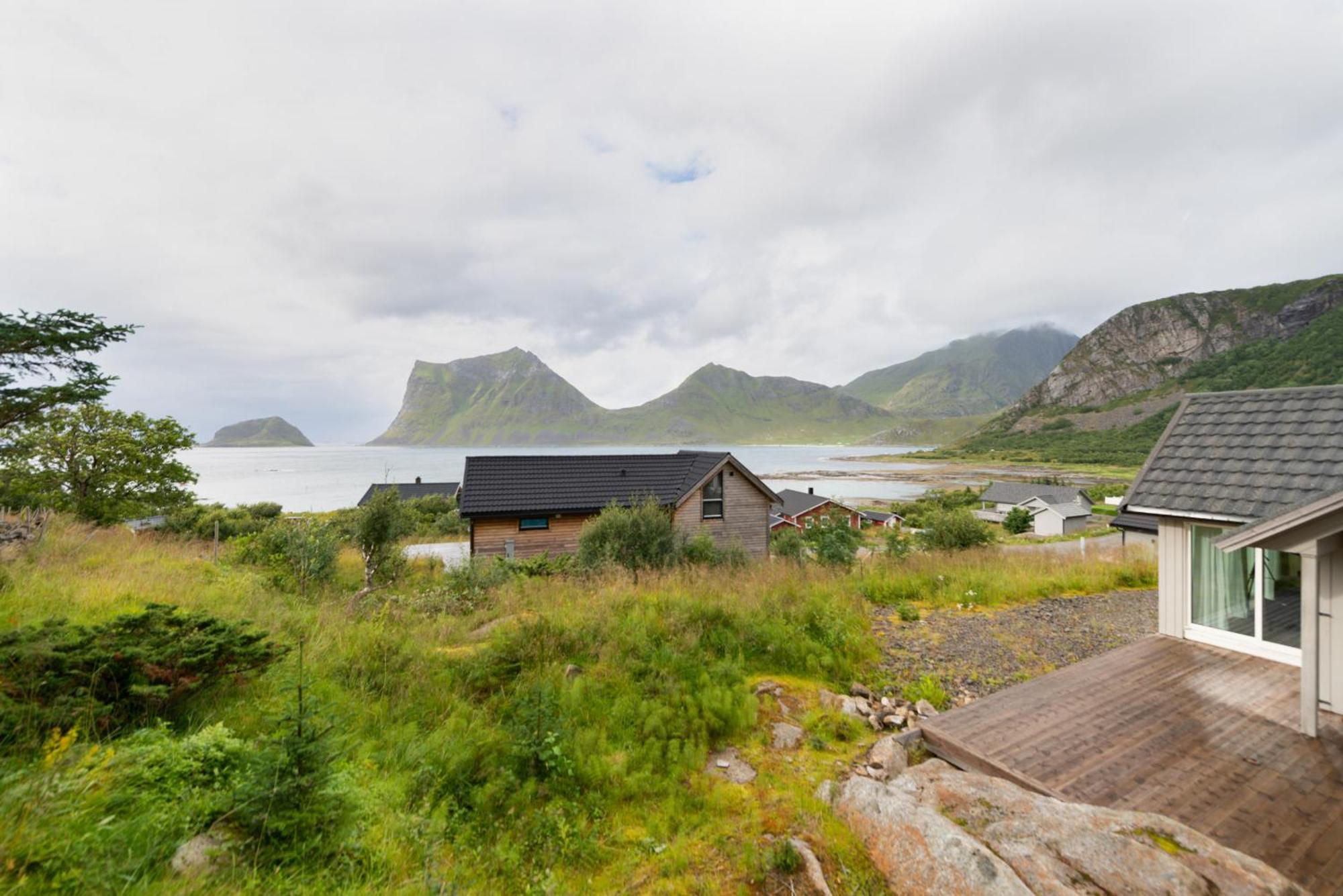 Haukland Beach Panorama Offersoya Экстерьер фото